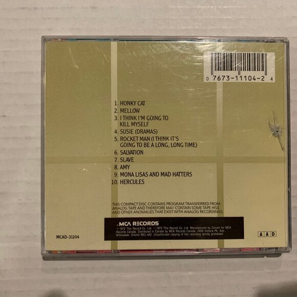 Elton John - Honky Chateau CD - Canada Late 80s Reissue - Picture 2 of 5